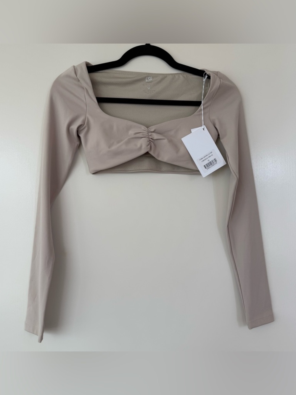 CSB Form Margo Long Sleeve Top size XS, NWT